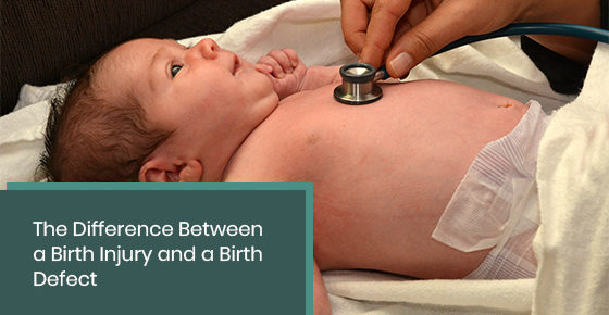 The Difference Between a Birth Injury and a Birth Defect
