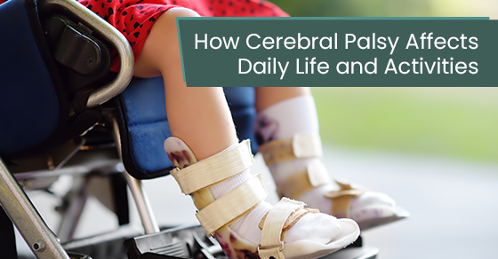 How cerebral palsy affects daily life and activities