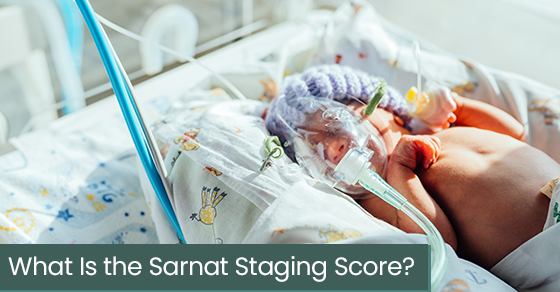 What is the sarnat staging score?