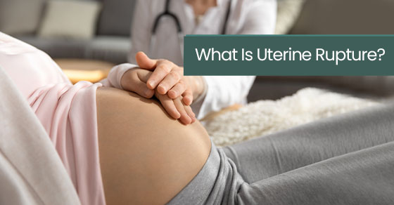 What is uterine rupture?