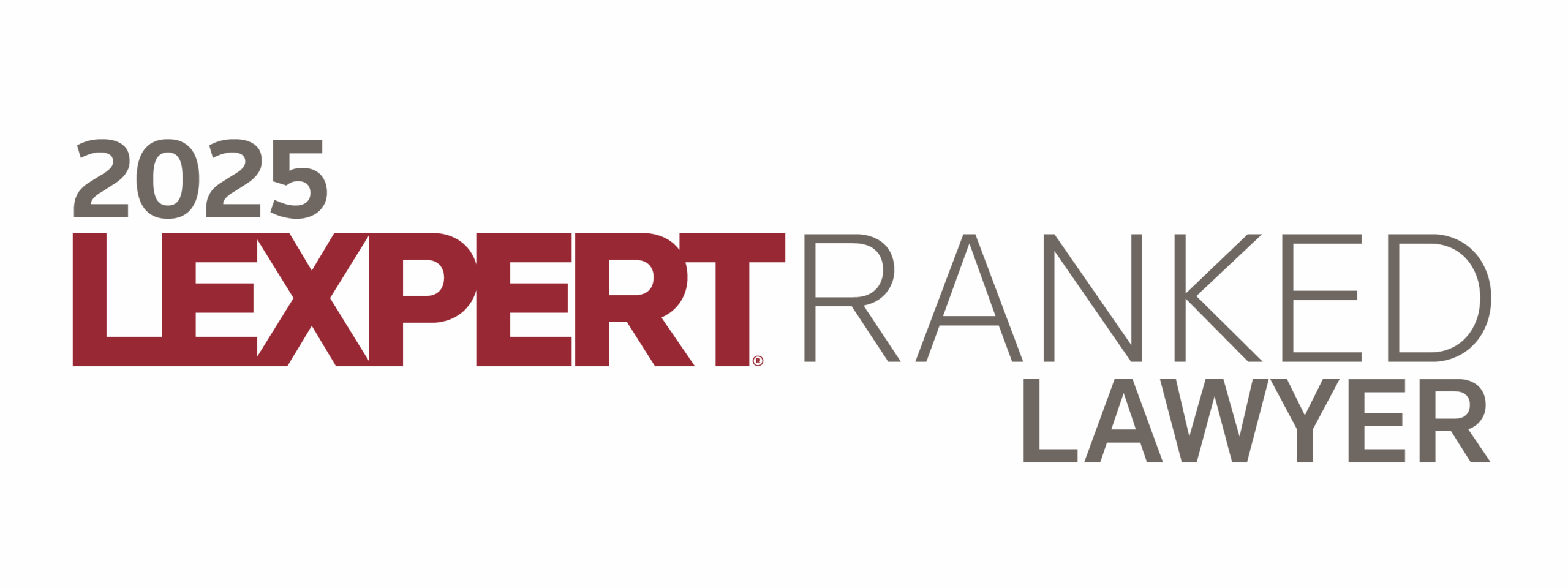 Lexpert Ranked Lawyer