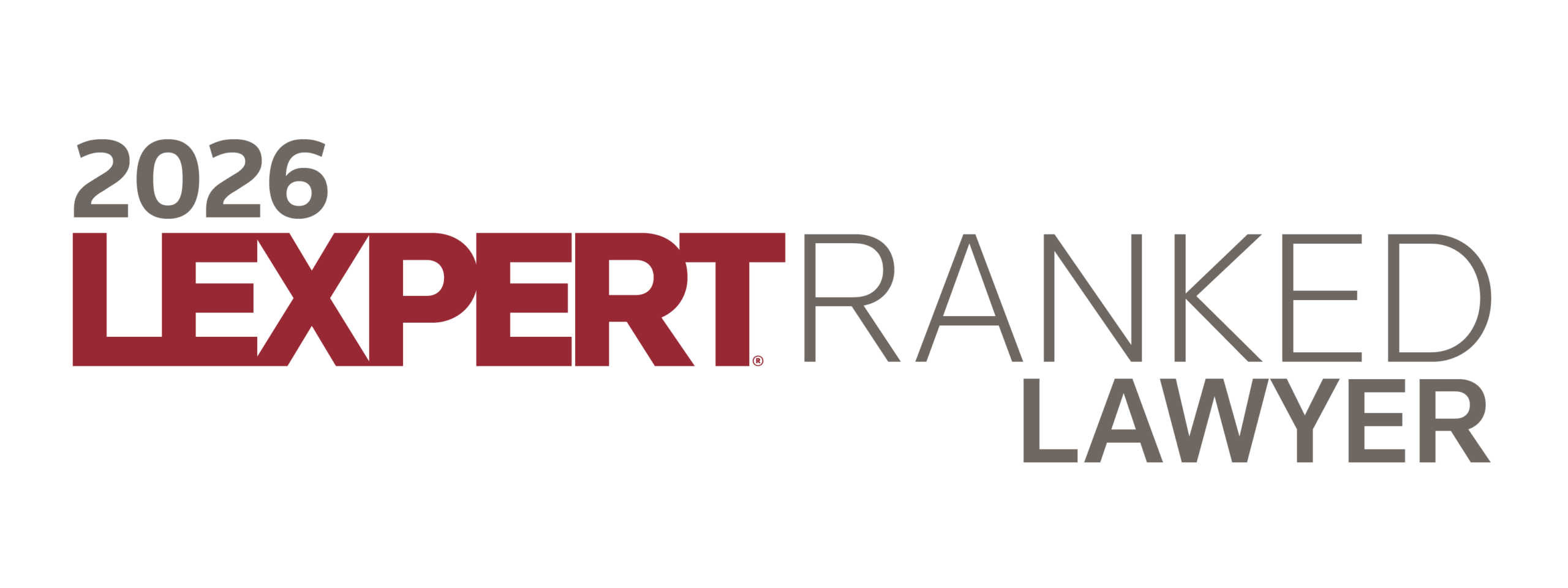 Lexpert Ranked Lawyer